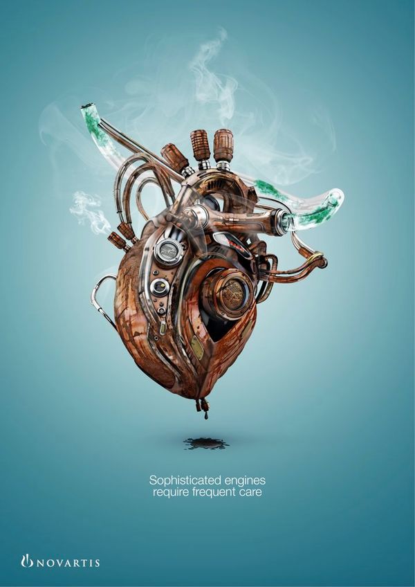 Социальная реклама от фармацевтической компании Novartis