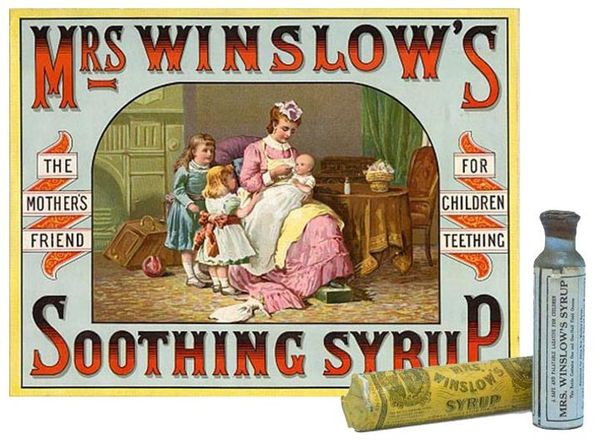 Успокаивающий сироп для детей Mrs. Winslow's Soothing Syrup