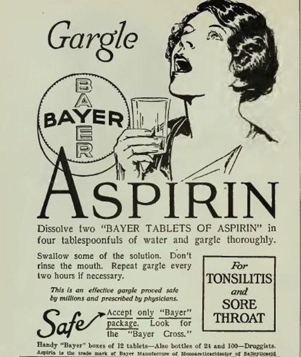 Растворимые таблетки Aspirin